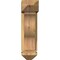 Ekena Millwork Funston Arts and Crafts Rough Sawn Bracket w/ Offset Brace, Western Red Cedar, 6"W x 14"D x 22"H BKT0604X14X22FST03RWR - alternate 2